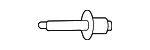 BN8F50355 - Body: Grille Rivet for Mazda Image