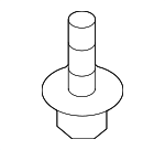 90101S3VA00 - Body: Fender Liner Bolt for Acura: MDX, TL, TLX, ZDX Image