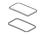 70200TVAA02 - Body: Sunroof Glass for Honda: Accord Image
