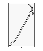 70050TVAA00 - Body: Drain Tube for Honda: Accord Image