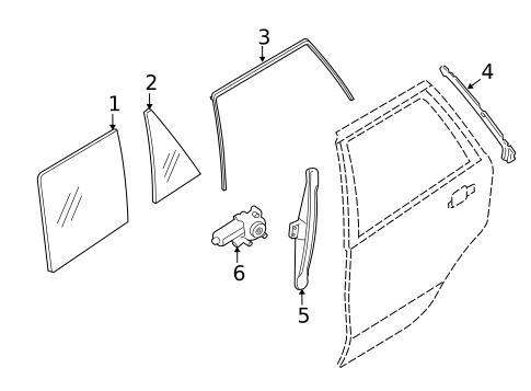 Front Door for 2016 BMW X5 #1