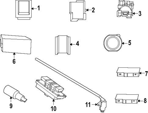 Electrical Components for 2025 Nissan Murano #2