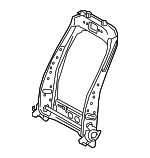 71013F4020 - Body: Seat Back Frame for Toyota: C-HR Image