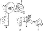 21013195 - Electrical: Master Cylinder for Saturn: SC1, SC2, SL, SL1, SL2, SW2 Image image