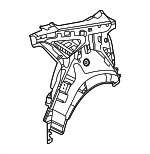 71602L3000 - Body: Inner Quarter Panel for Kia: K5 Image