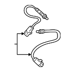 XR3Z9G444CA - Emission System: Oxygen Sensor for Ford: Mustang Image