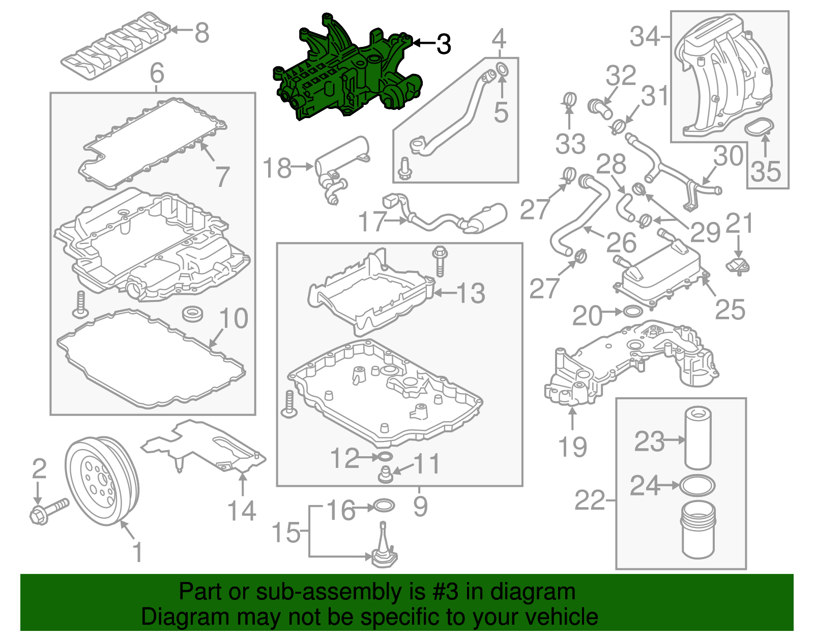 Engine Oil Pump - Porsche (9A1-107-050-11)