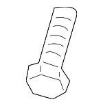 N98924402 - Electrical: Outer Belt Assembly Screw for Audi: A8 Quattro, Q7, R8, S8 Image