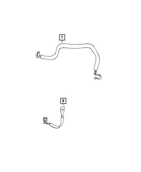 Battery, Battery Tray and Cables for 2025 Jeep Grand Cherokee #8