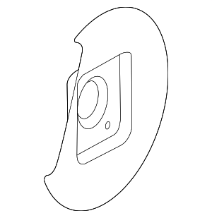 20941794 - : Brake Disc Protecting Plate for Saab: 9-5 Image