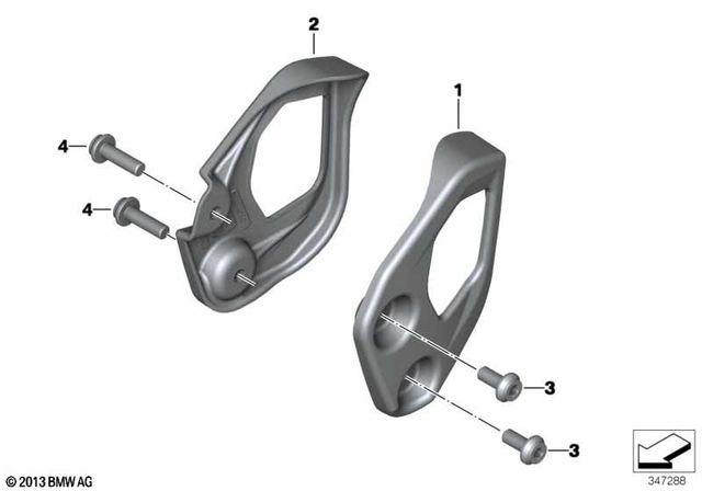 7129907403 - Navigation &amp; Communication: Fillister-head screw for BMW-Motorrad Image