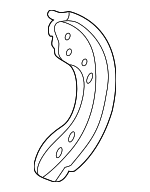 43153S3Y003 - Brakes: Brake Shoes for Honda: Insight Image