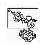 BBN261450D - HVAC: Compressor Assembly for Mazda: 3, 5 Image