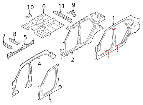 Aperture Panel for 2016 BMW X5 #0
