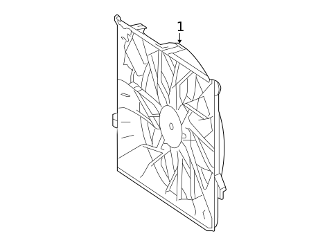Cooling Fan, Clutch & Motor for 2015 Mercedes-Benz E 400 #0
