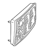4D0945093G - Electrical: Lens &amp; Housing for Audi: A8, A8 Quattro, S8 Image