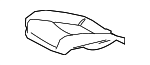 7151242280 - Body: Seat Cushion Pad for Subaru: Solterra Image