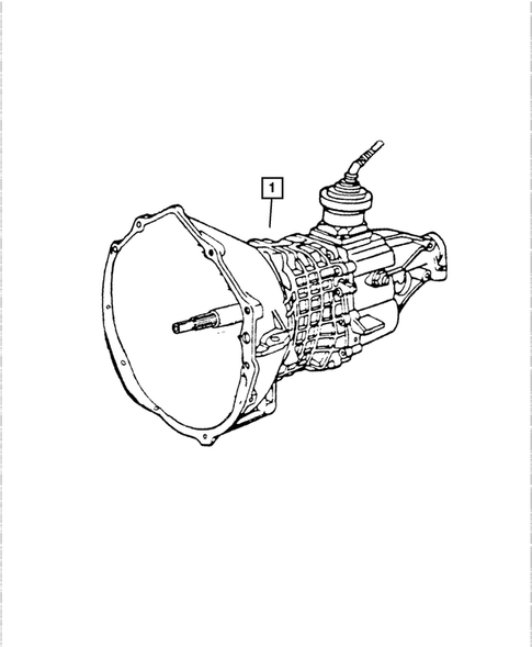 Transmission Assembly for 2004 Dodge Dakota #0