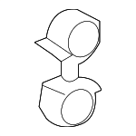 WHT005627 - Cooling System: Outlet Hose Holder for Audi Image