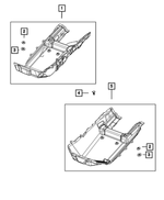 6WY19TX7AC - Interior Trim: Front Floor Carpet for Mopar Image image