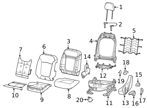 Heated Seats for 2020 Jeep Compass #0