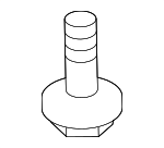 9390325320 - Body: Bumper Cover Screw for Honda: Accord, Accord Crosstour, Civic, Clarity, CR-V, CR-Z, Crosstour, Element, Fit, HR-V, Insight, Pilot Image