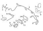 5Q1919275AGRU - Body: Parking Aid Sensor for Audi Image