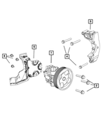 68068478AB - : Power Steering Pump Shield for Mopar Image