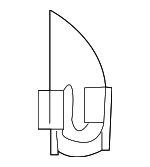 4N0837110A - Body: Adjuster for Audi: A7 Sportback, A8 Quattro, e-tron GT, RS7 Sportback, S7 Sportback, S8 Image