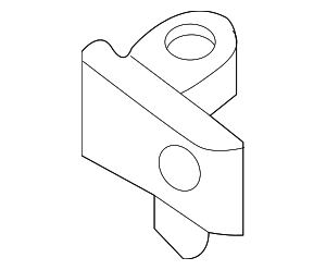 8S0833407A - Body: Door Hinge for Audi Image