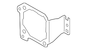 8W0907574 - Body: Cruise Control Distance Sensor Bracket for Audi Image