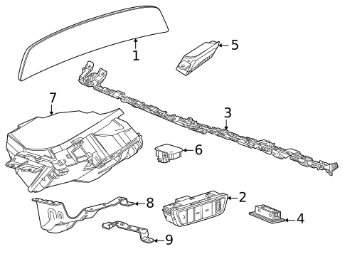 Lighting - Instrumentation for 2026 Cadillac VISTIQ #0