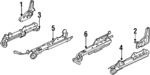 81230SK7A31 - Body: Recline Adjuster for Acura Image