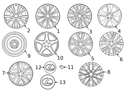 Covers & Trim for 2019 Lexus GS F #0