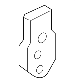 972923K000 - HVAC: Thermistor Bracket for Hyundai: Elantra, Sonata Image