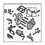 972052L000 - : 2009 Hyundai Elantra - Heater Assembly for Hyundai: Elantra Image