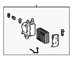 885106A100 - HVAC: Evaporator Assembly for Toyota: Land Cruiser Image