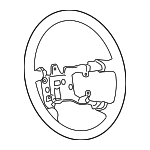 15874811 - Steering: Steering Wheel for Chevrolet: Impala, Monte Carlo Image