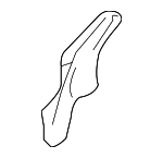 53866AC020 - Body: Side Seal for Toyota: Avalon Image