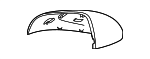 42756919 - Body: Mirror Cover for GM Image