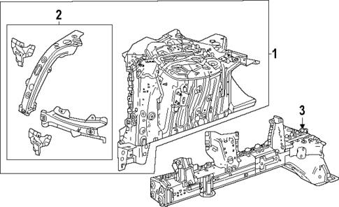 Structural Components & Rails for 2024 Chevrolet Blazer EV #0