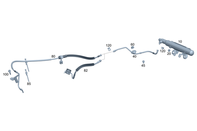 1778685200 - Windshield Washer, Emergency Equipmt: Gas Generator for Mercedes-Benz: 180b, 220a, A220, CLA250, CLA35 AMG, GLA250, GLA35 AMG, GLB250, GLB35 AMG Image image