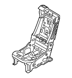 L1MZ78613A14B - Body: Seat Frame for Ford: Explorer, Police Interceptor Utility Image