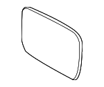 3345763 - Body: Mirror Glass for Volvo: S40, V40 Image