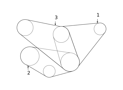 Belts & Pulleys for 2003 Toyota Tacoma #0
