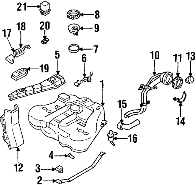172900E000 - : Pipe Shield for Nissan Image