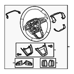 4M0419091MMVK - Steering: Steering Wheel for Audi: A4 allroad, Q7 Image