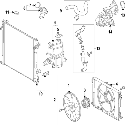 Water Pump for 2025 Toyota Grand Highlander #0