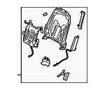 88310CL530 - Body: Seat Back Frame for Hyundai: Santa Fe Image