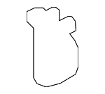 39835508 - : Trunk Side Trim Hook for Volvo: S60, S90 Image